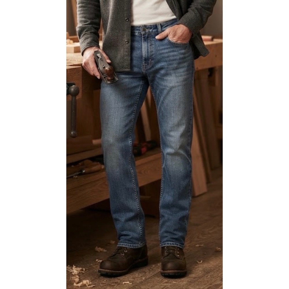Levis 514 Straight Fit Mens Jeans Blue Denim Medium Wash 34x34 1336